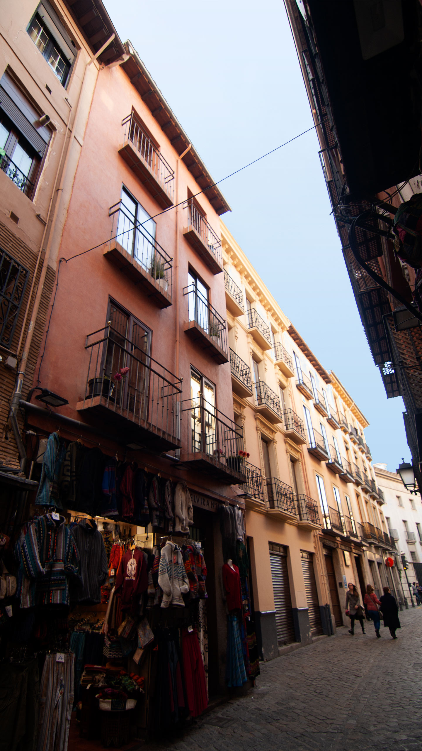 Restoration - Facade in historical centre, Calle Elvira