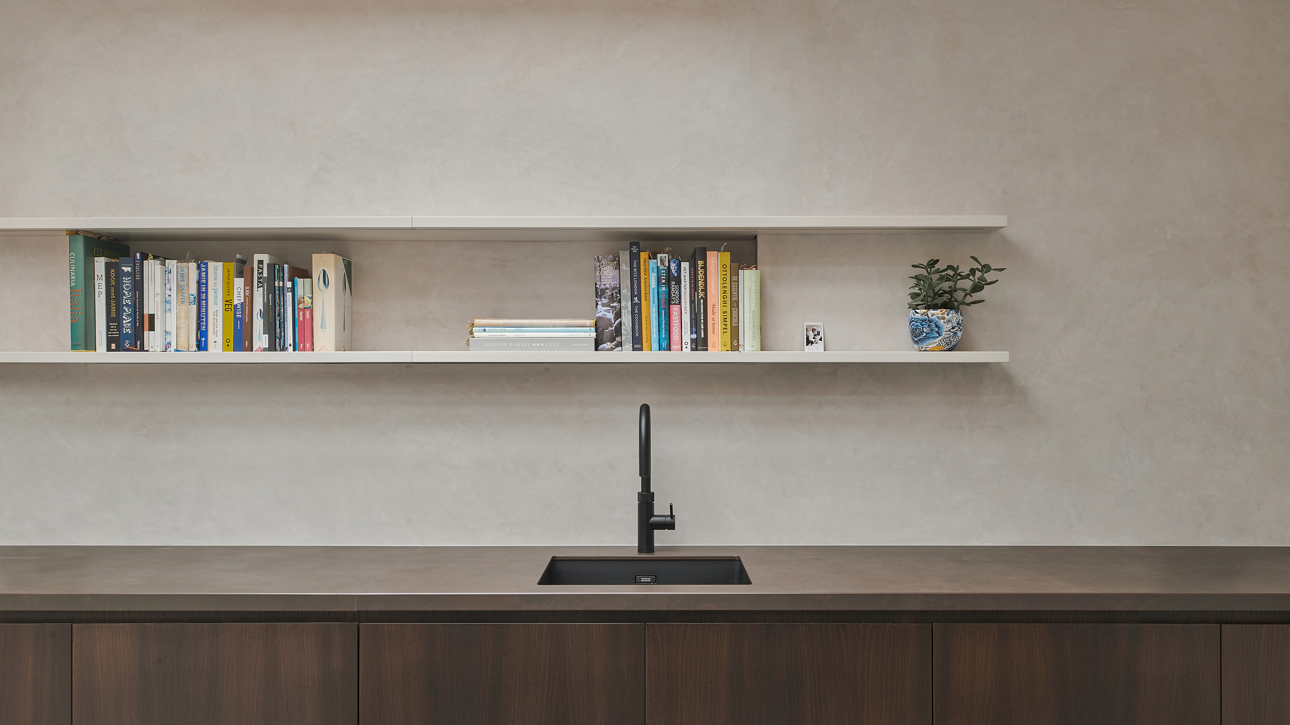 Waterproof Stucco - Waterproof plaster in Design Kitchen, 